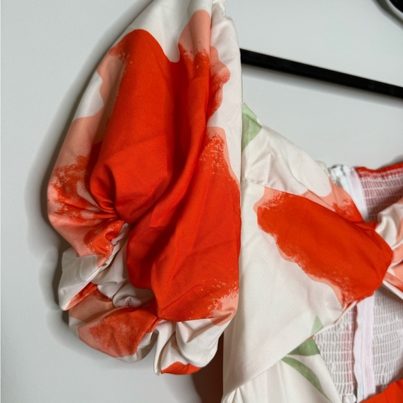 Floral Off-Shoulder Maxi Dress - Picture 7 of 10